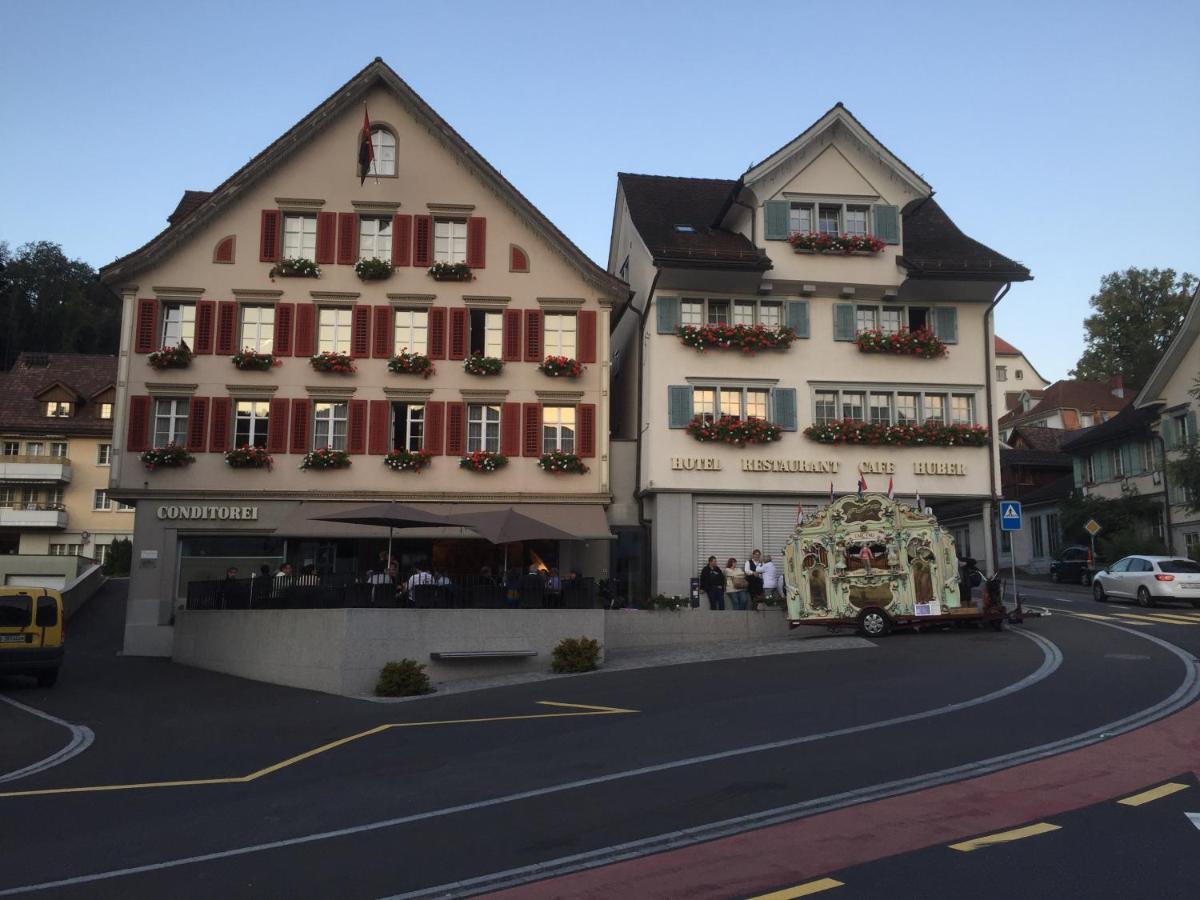 Café-Conditorei Hotel Huber Lichtensteig Exterior foto
